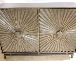 3269 - Butler Specialty 2-Door Cabinet - 34 x 16 x 47 as is