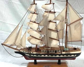 2409 - Belem Model Ship 17 x 21