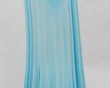 14 - LE Smith Electric Blue 22" Swung Vase