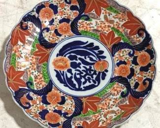 2540 - Imari Oriental Plate - 12" Round