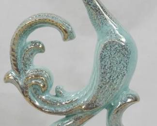 27 - Mid Century California Peacock 14" Figure