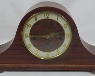 120 - Vintage Welly Mantel Clock 9x15x4.5" You are buying a used as-is item. We do not guarantee all components are present, and if it is not expressly stated, it is untested.