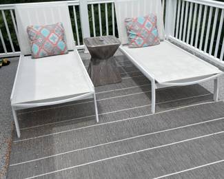 Pair of Frontgate Chaise