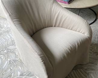 Set of 4 B & B Italia Swivel Chairs