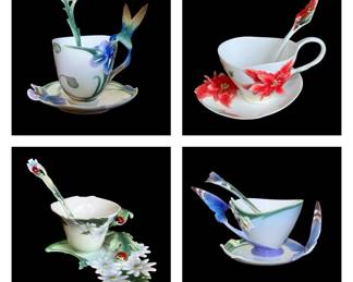 FRANZ Collection Porcelain Teacups