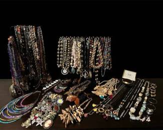 Vintage Estate Costume Jewels