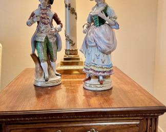 French porcelain figures