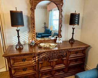 Link-Taylor mid century dresser and mirror