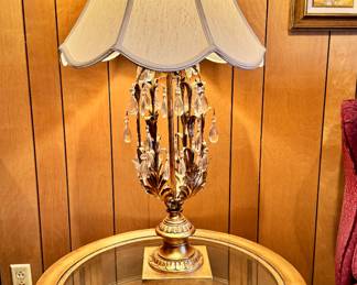 Mid century Florentine lamp