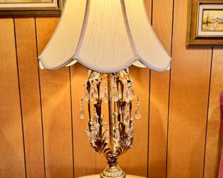 Mid century Florentine lamp