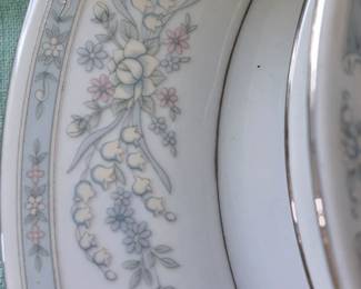 Crown Ming china (made in...waitforit... China) pastel floral