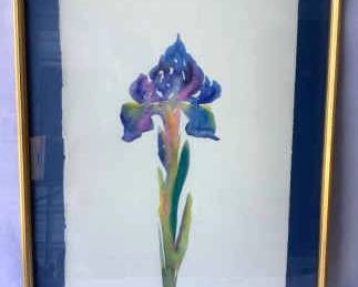 Jill Noel Stanford Signed Watercolor