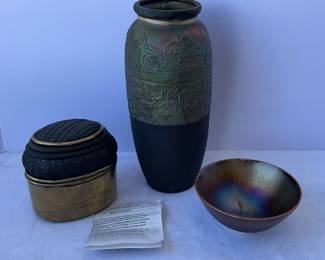 Candone Wharton Raku Vessel More