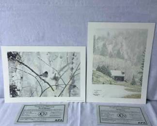 Jon Crane Prints Branch Manager Quintessence each with COA