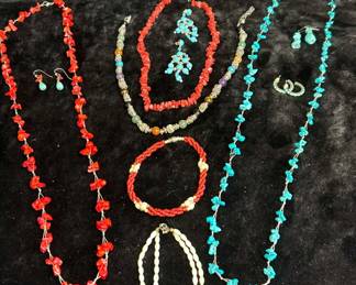 Turquoise Coral Jewelry