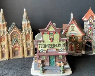 Heartland Valley Red Shed Lighted Christmas Buildings