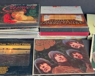 Record Lot 4 including The Beatles