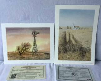 Jon Crane Prints Autumn Grace Days End each with COA