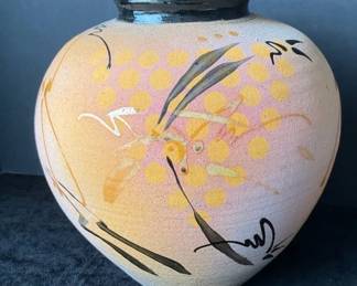 Peter Alsen Black Terra Cotta Vase