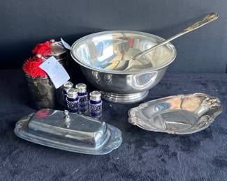 Miscellaneous Silverplated Table Service