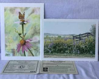 Jon Crane Prints Backroad Bouquet A Delicate Balance each with COA