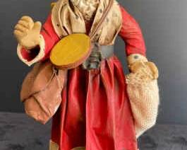 Vintage Cartapesta Italian Paper Mache St. Nicholas