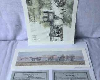 Jon Crane Prints Neighbors Pinnacles at Dawn each with COA