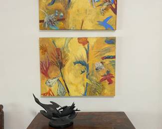 Art by Epstein -2 part/ pair