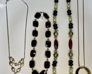Necklaces: Ralph Lauren, Monet