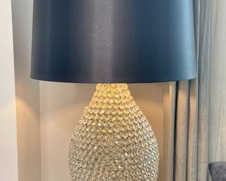Pier One crystal bead table lamp