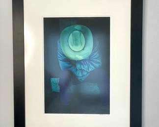 Sean Gilligan framed cowboy print