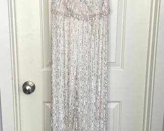 Beaded jumpsuit Nadine Merabi, new with tags