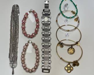Bracelets: Sarah Coventry, Alex & Ani