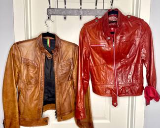 Women’s leather jackets