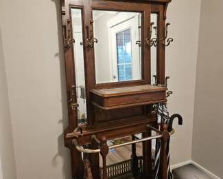 Antique coat drop