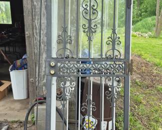 Antique decorative doors