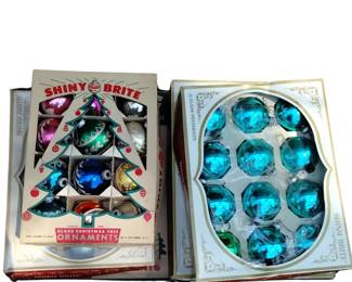Antique Vintage Christmas Glass Ornaments & More