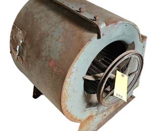 Vintage LAU Blower Squrrel Cage Wheel Fan ~23"