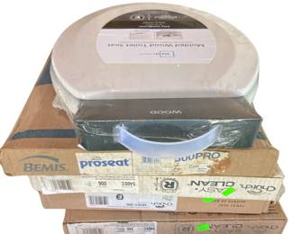 Plumbing LOT: 5 Toilet Seats New Bemis Church