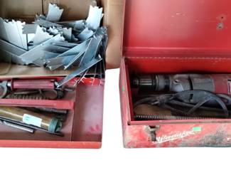 Plumbing LOT: Milwaukee Pistol Grip Hammer Drill