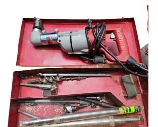 Power Tools: Milwaukee 1/2" Angle Drill Heavy Duty Electric