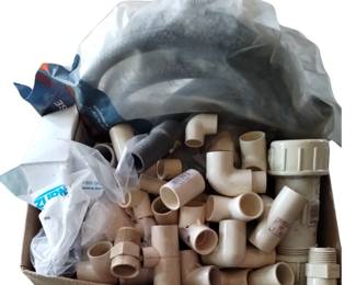 Plumbing LOT: PVC Ball Valve PEX Discharge Hose