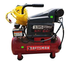 Craftsman Air Compressor 135 PSI 15362 Pneumatic