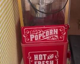 Popcorn machine.
