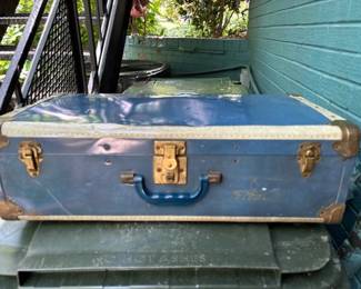 Vintage suitcase.