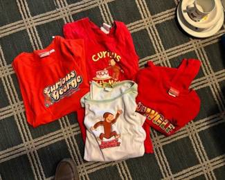 Curious George shirts.