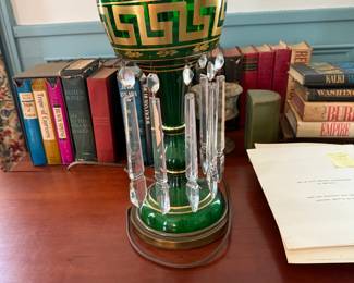 Unique repurposed lamp.