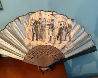 This fan is very unique in paper construction and overall design.