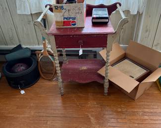 Painted washstand, Centurian speaker, bowling ball case  pictured previously.