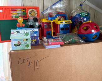 Group of vintage toys,